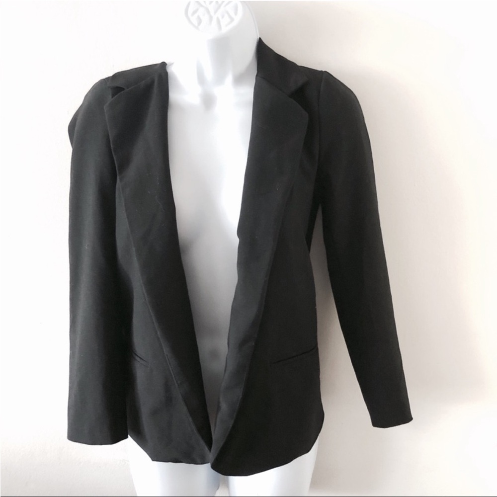 Necessary Objects Blazer, Closure-Less, Black, Xs - image 1